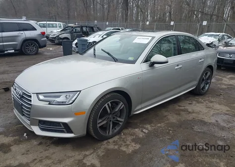 2017 Audi A4 2.0T Premium from USA, damaged, VIN WAUENAF4XHN040766